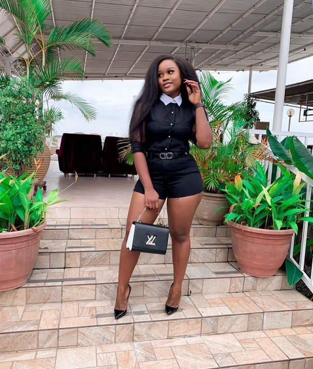 Cee-C Steps Out In Bum Shorts - BBNAIJA 3