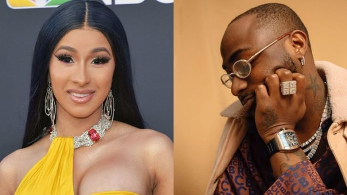 American Rapper, Cardi B Twerks To Davido’s ‘Fall’ In A Private Jet (Video) 2