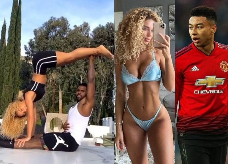 Jason Derulo Reportedly Dating Manchester United Player Jesse Lingard’s Ex-Girlfriend, Jena Frumes, With The Two Self-Isolating Together In LA (Photos) 2