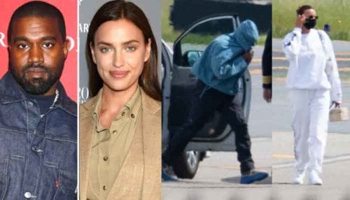 Kanye West & Irina Shayk Return To The U.S Together After Birthday Romantic Getaway 2